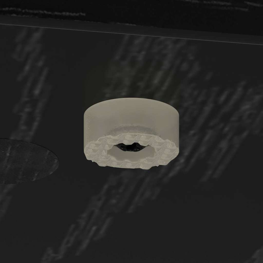 Beistelltisch 2 pcs Schwarz Eichen-Optik 30 x 30 x 56 cm