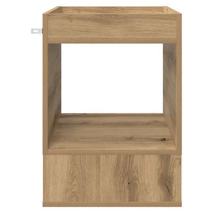 Beistelltisch 2 pcs Artisan-Eiche 40 x 40 x 56 cm Holzwerkstoff