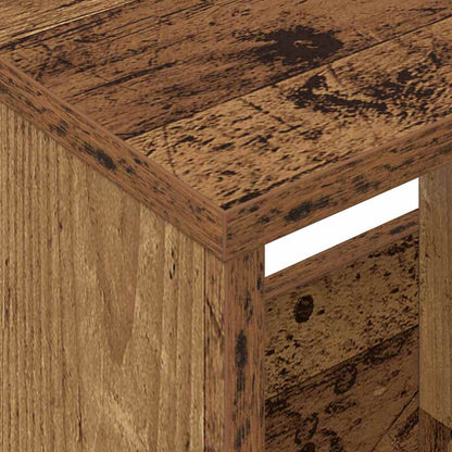 Magazinregal 2 pcs Altholz 35 x 30 x 45 cm