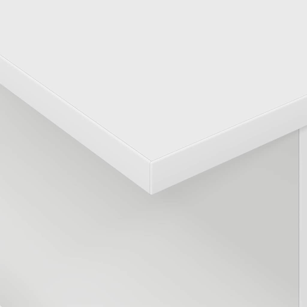 TV-Ständer Weiß 50 x 35 x 45 cm Holzwerkstoff