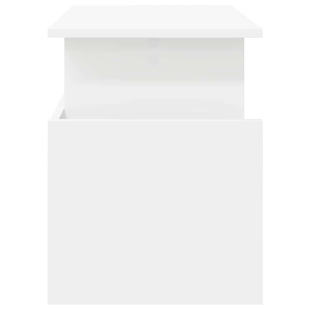 TV-Ständer Weiß 50 x 35 x 45 cm Holzwerkstoff