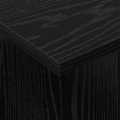 TV-Ständer 2 pcs Schwarz Eichen-Optik 50 x 35 x 45 cm