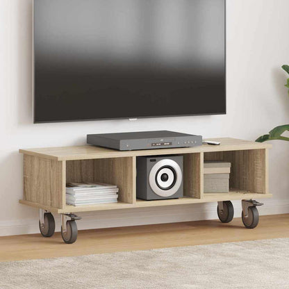TV-Ständer Sonoma-Eiche 100 x 35 x 35 cm Holzwerkstoff