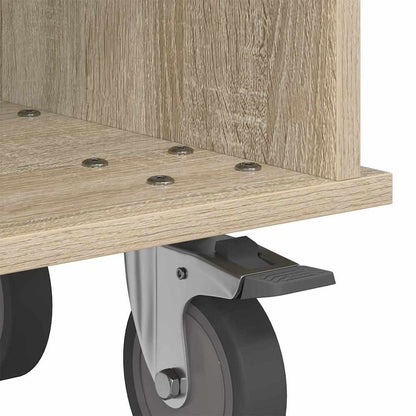 TV-Ständer Sonoma-Eiche 68,5 x 35 x 35 cm Holzwerkstoff