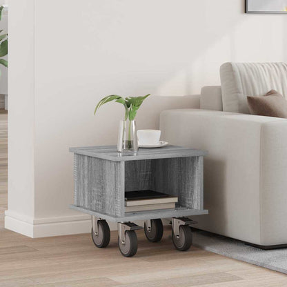 TV-Ständer Graues Sonoma 37 x 35 x 35 cm Holzwerkstoff