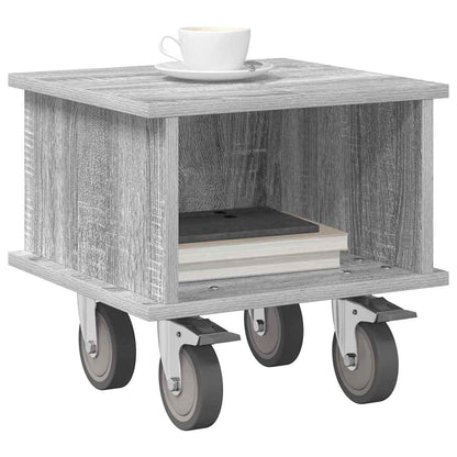 TV-Ständer Graues Sonoma 37 x 35 x 35 cm Holzwerkstoff