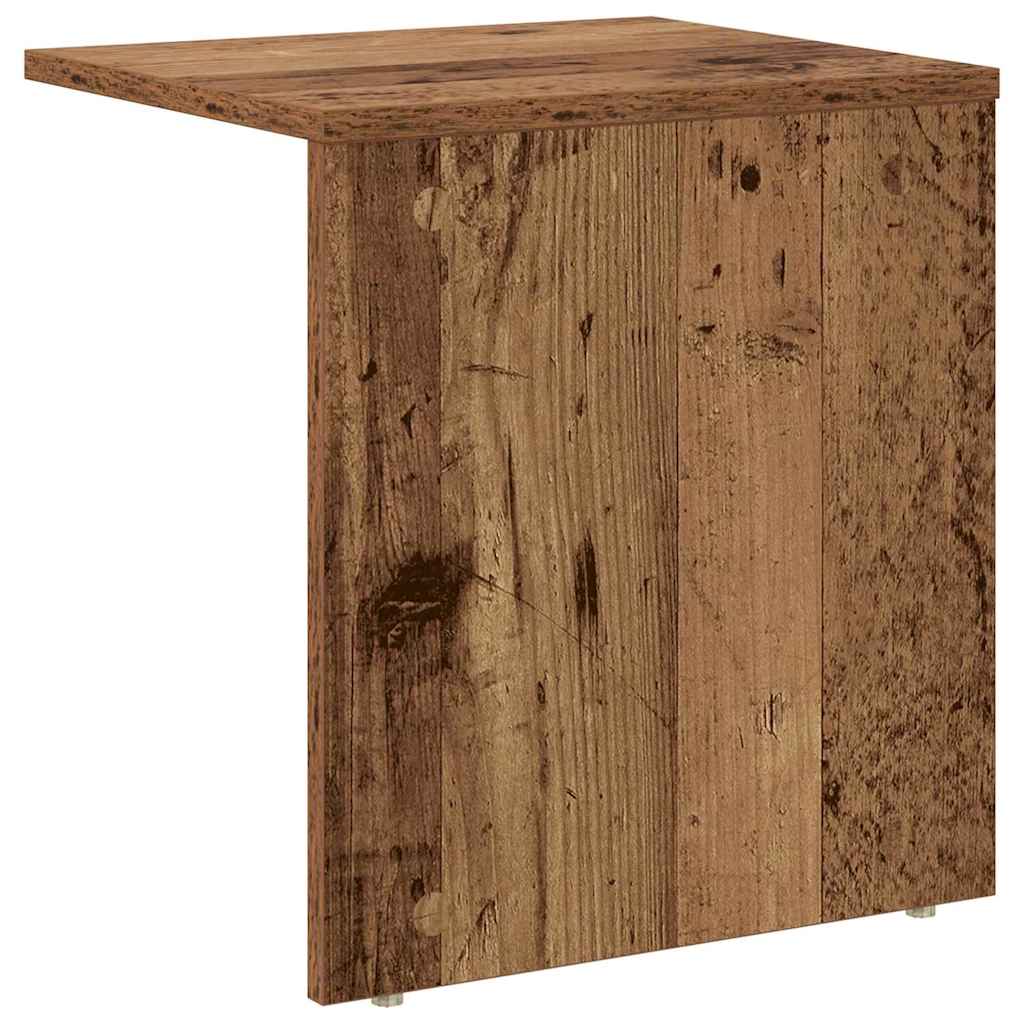 Beistelltisch 2 pcs Altholz 37 x 32 x 40 cm Holzwerkstoff