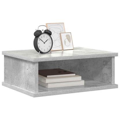 Nachttisch 2 pcs Beton Grau 40 x 31 x 15 cm Holzwerkstoff
