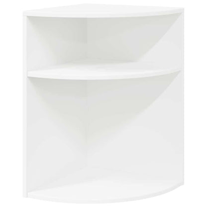 Beistelltisch Weiß 39,7 x 39,7 x 60 cm Holzwerkstoff