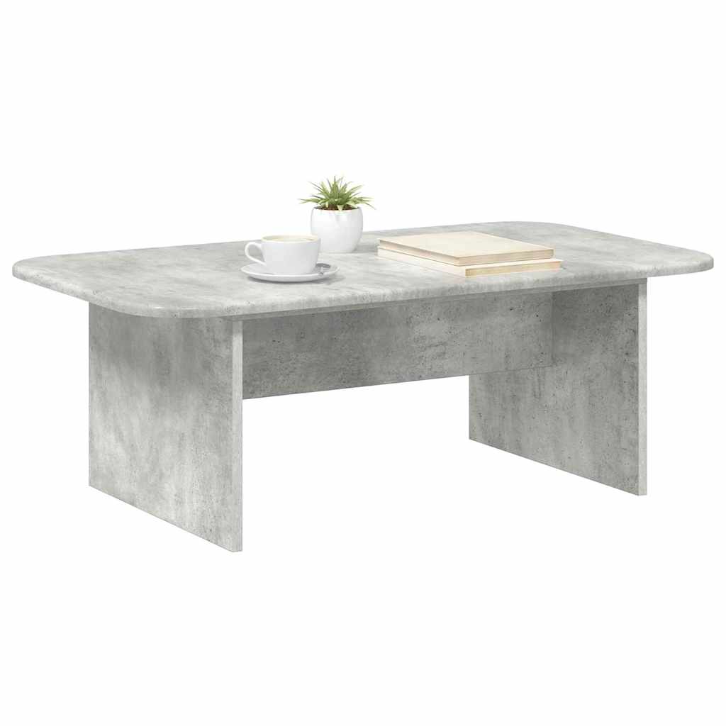 Couchtisch Beton Grau 93 x 53 x 33 cm Holzwerkstoff