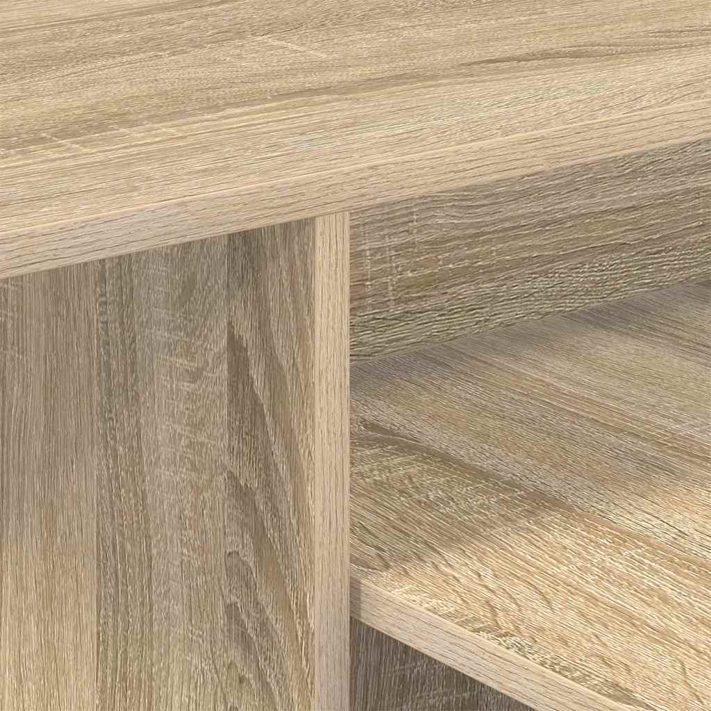 Konsolentisch Sonoma-Eiche 91,5 x 35 x 38,5 cm Holzwerkstoff