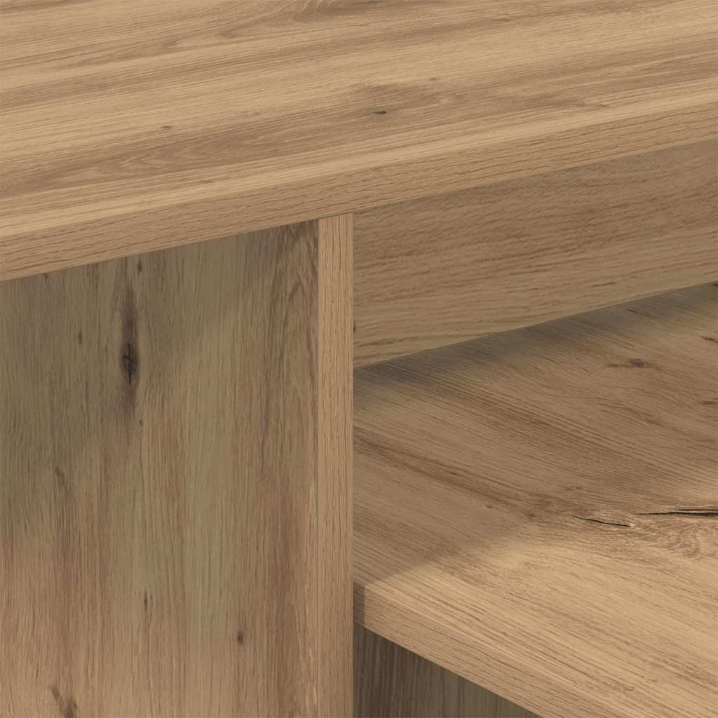 Konsolentisch Artisan-Eiche 91,5 x 35 x 38,5 cm Holzwerkstoff