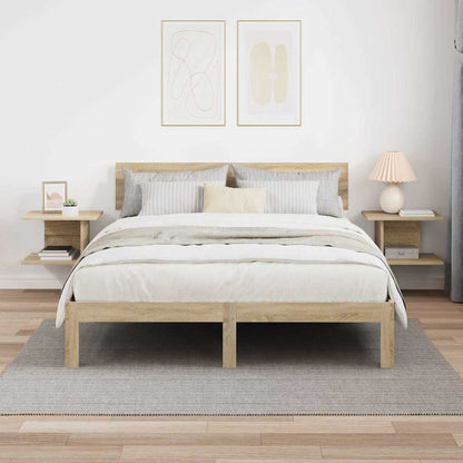 Nachttisch 2 pcs Sonoma-Eiche 40 x 30 x 25 cm Holzwerkstoff
