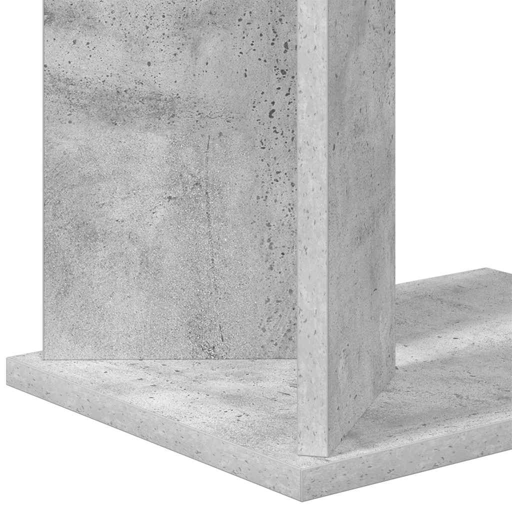 Beistelltisch Beton Grau 35 x 25 x 50 cm Holzwerkstoff