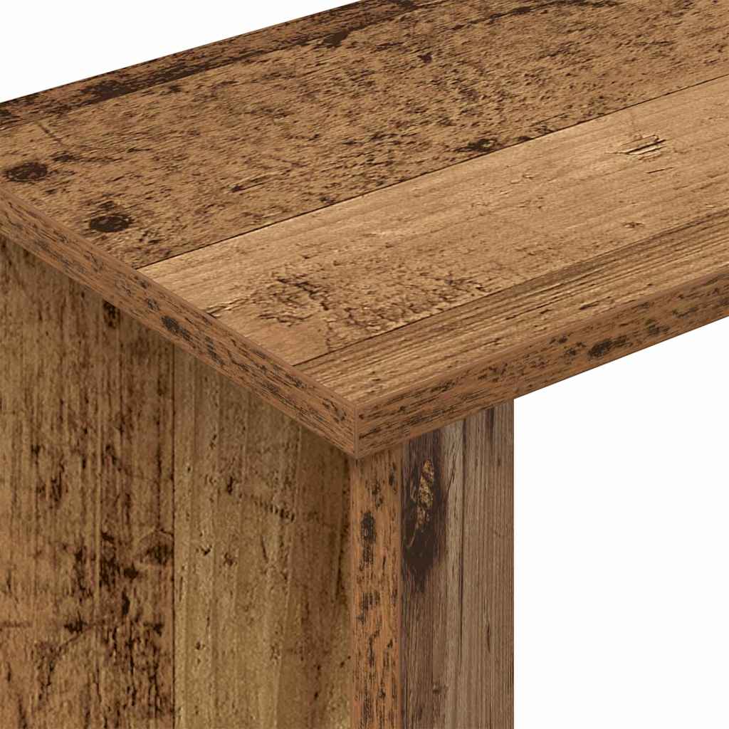 Beistelltisch Altholz 35 x 25 x 50 cm Holzwerkstoff