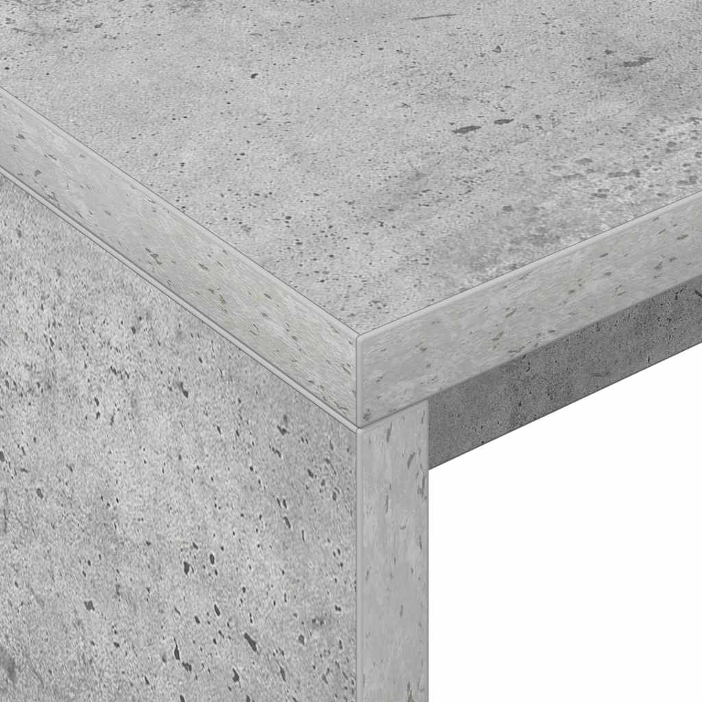 Schreibtisch Beton Grau 109 x 50 x 78 cm Holzwerkstoff