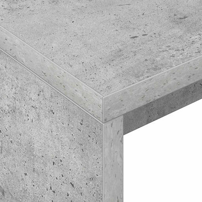 Schreibtisch Beton Grau 109 x 50 x 78 cm Holzwerkstoff
