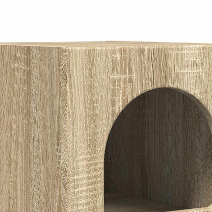 Nachttisch 2 pcs Sonoma-Eiche 29,5 x 33,5 x 50 cm Holzwerkstoff