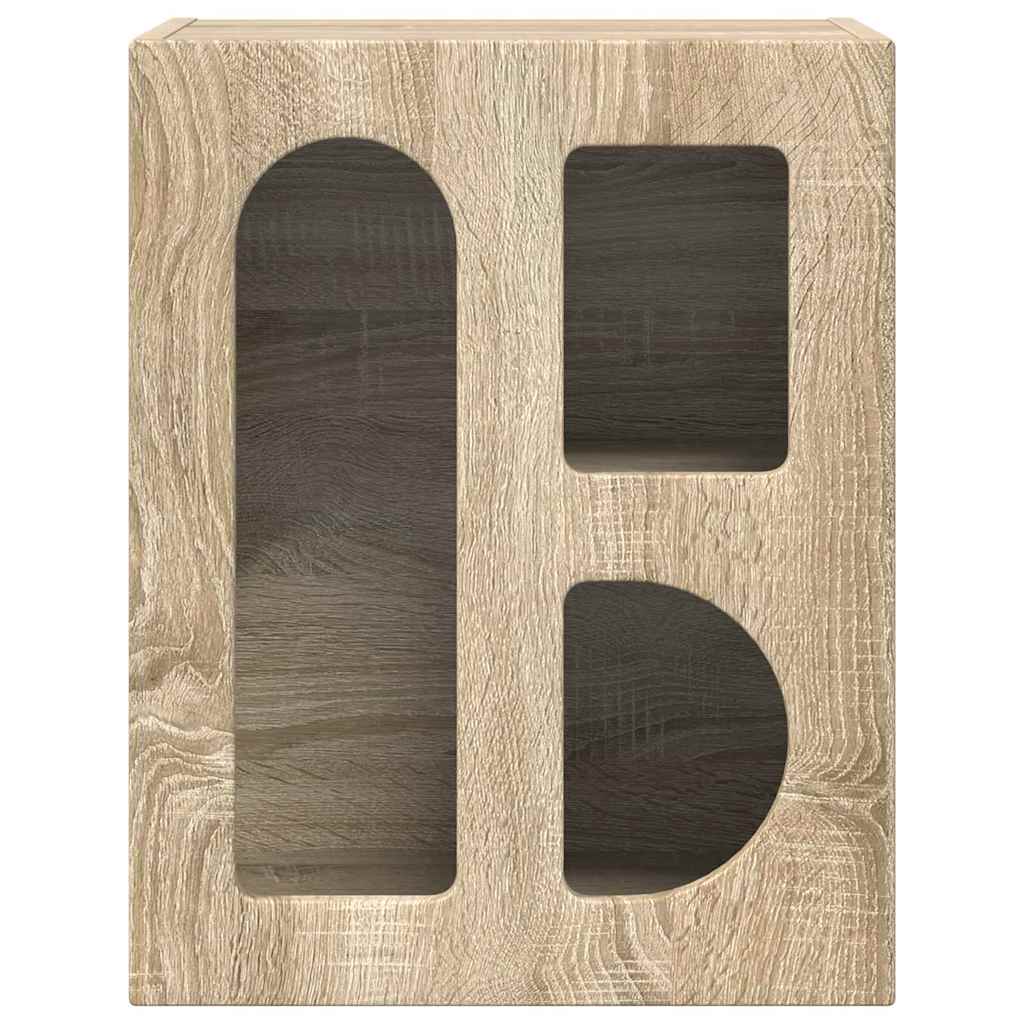 Nachttisch Sonoma-Eiche 40 x 35 x 50 cm Holzwerkstoff