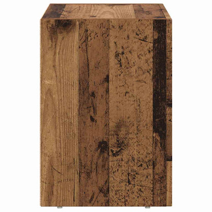 Nachttisch Altholz 40 x 35 x 50 cm Holzwerkstoff