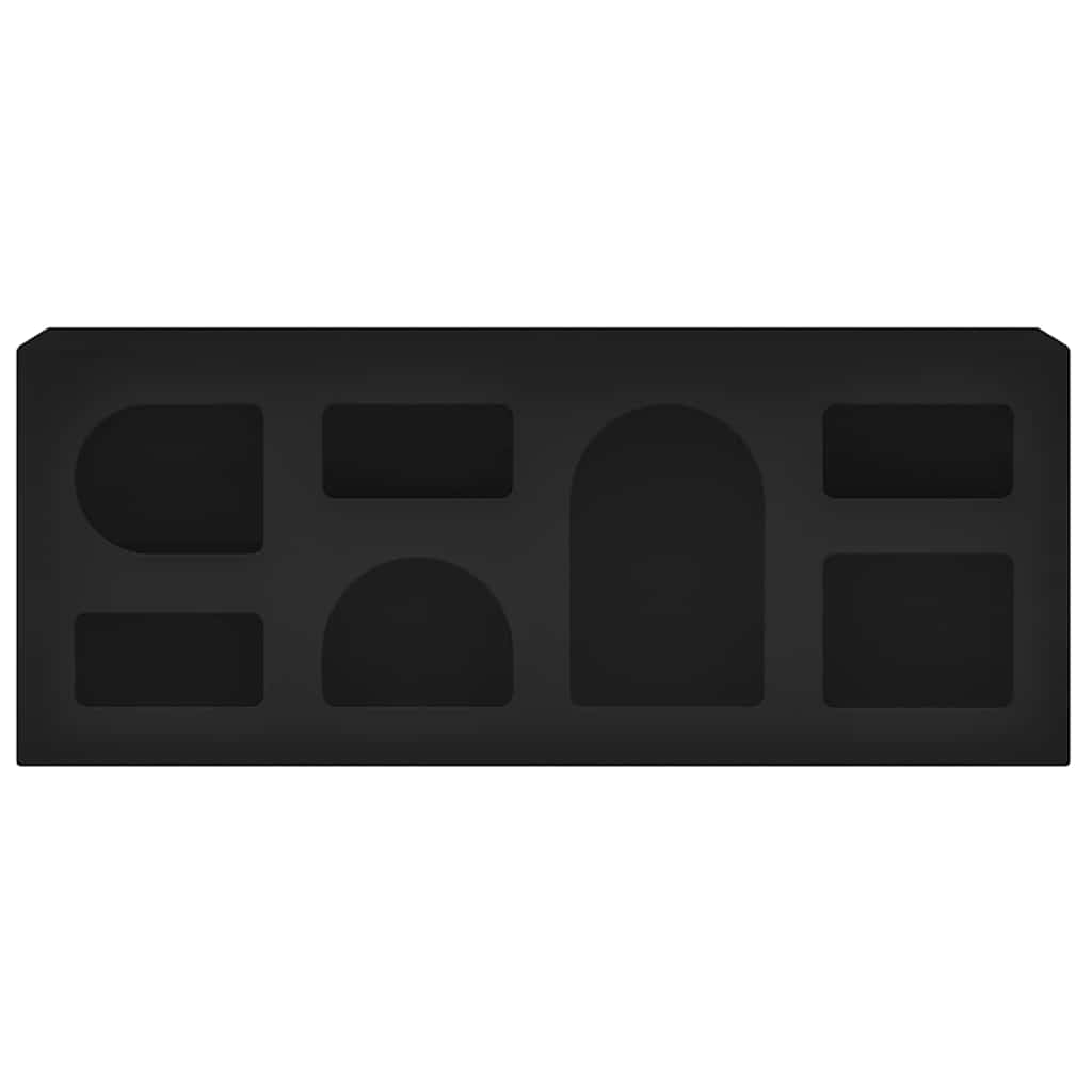 TV-Schränk Schwarz 100 x 35 x 40 cm Holzwerkstoff