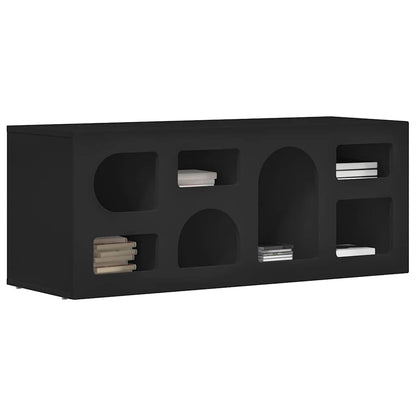 TV-Schränk Schwarz 100 x 35 x 40 cm Holzwerkstoff