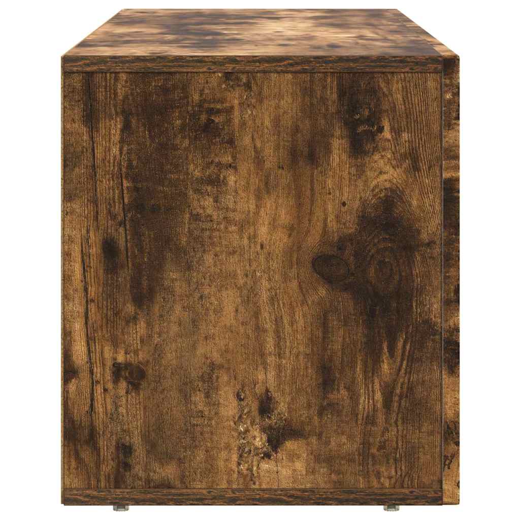 TV-Schränk Geräucherte Eiche 100 x 35 x 40 cm Holzwerkstoff