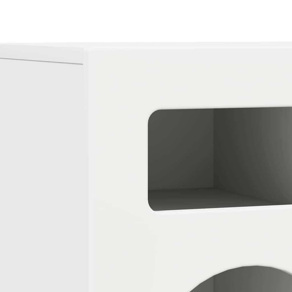 TV-Schränk Weiß 80 x 35 x 40 cm Holzwerkstoff