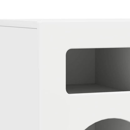 TV-Schränk Weiß 80 x 35 x 40 cm Holzwerkstoff