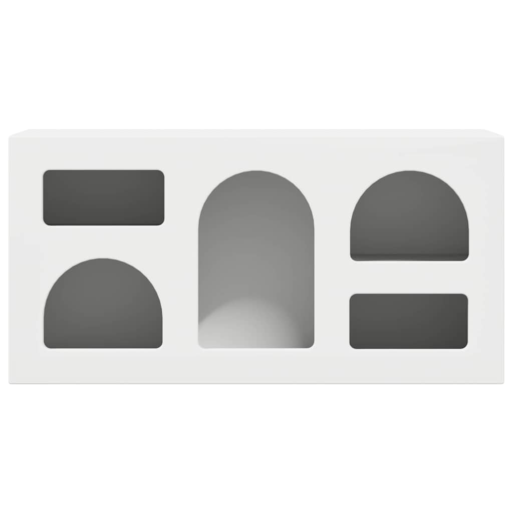 TV-Schränk Weiß 80 x 35 x 40 cm Holzwerkstoff