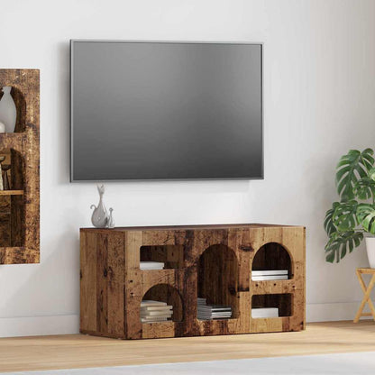TV-Schränk Altholz 80 x 35 x 40 cm Holzwerkstoff