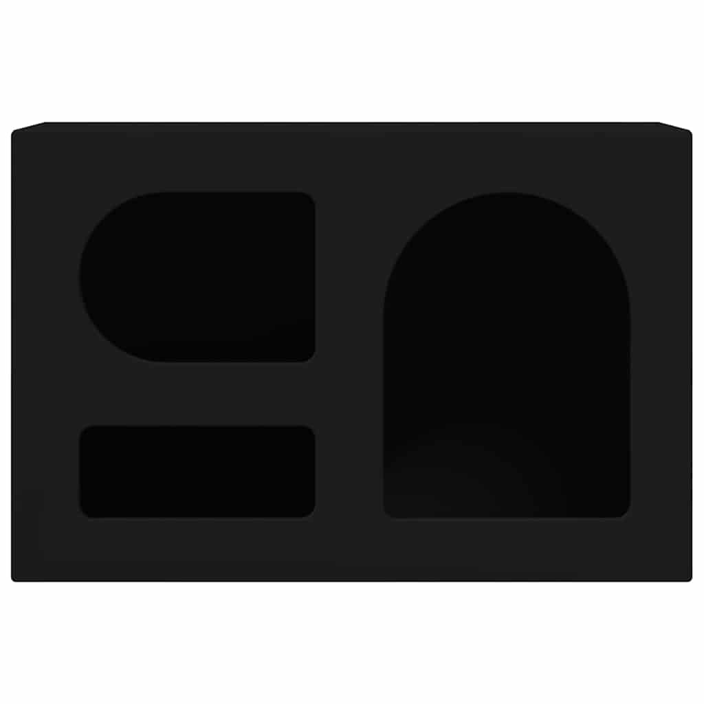 TV-Schränk Schwarz 60 x 35 x 40 cm Holzwerkstoff