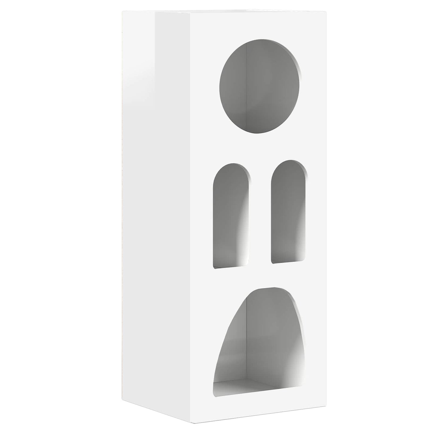 Sideboard Hochglanz Weiß 40 x 35 x 100,5 cm Holzwerkstoff