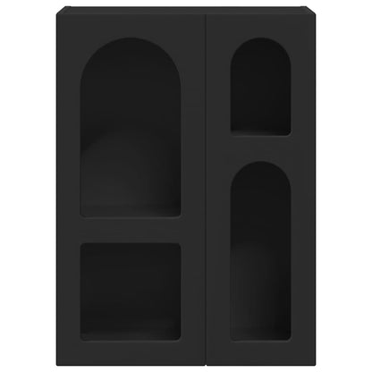 Sideboard Schwarz 59 x 35 x 80,5 cm Holzwerkstoff