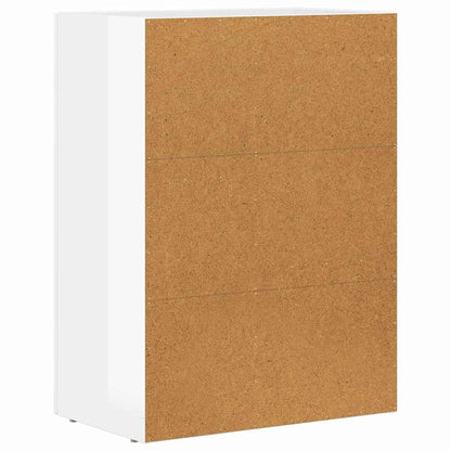 Sideboard Hochglanz Weiß 59 x 35 x 80,5 cm Holzwerkstoff