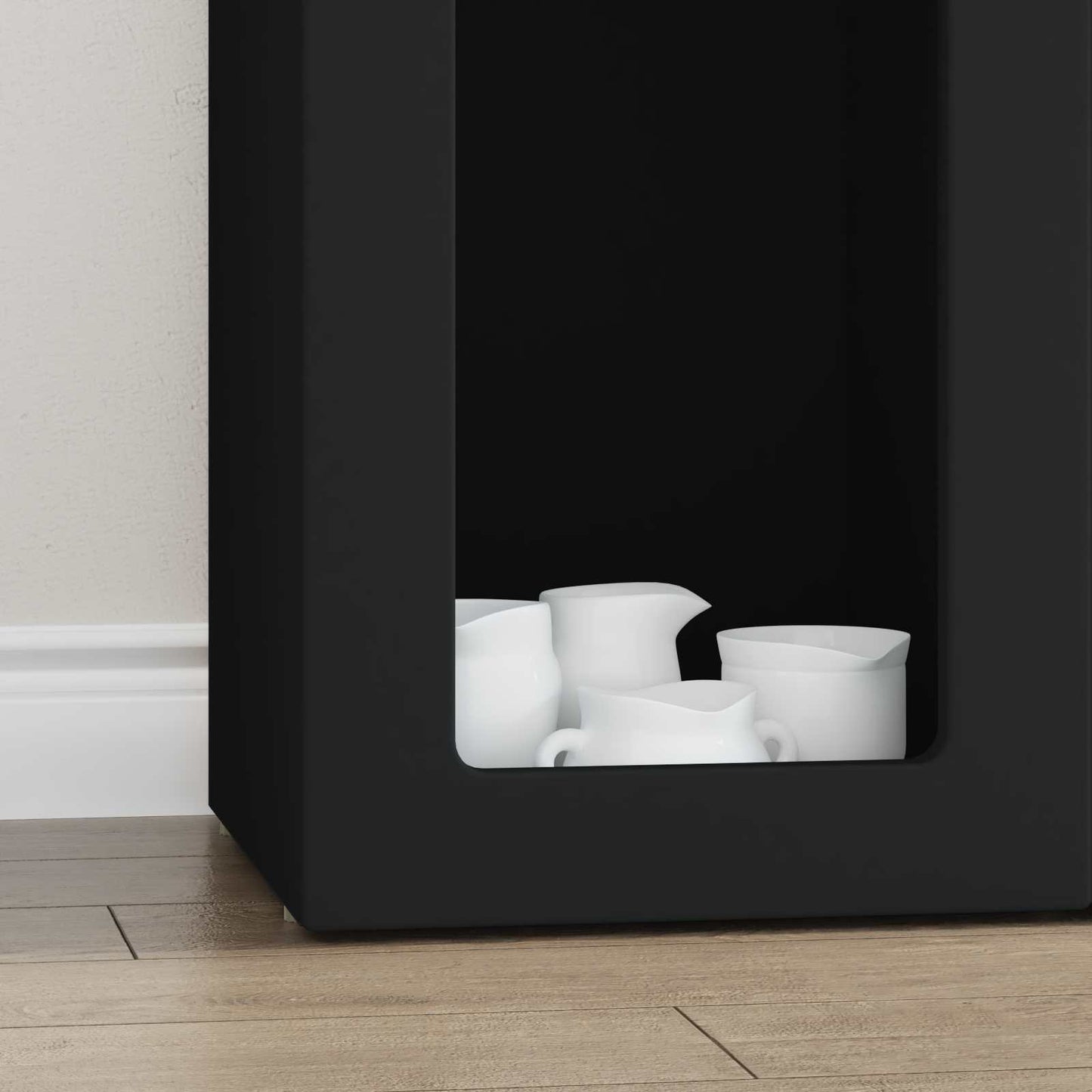 Sideboard Schwarz 59 x 35 x 100,5 cm Holzwerkstoff