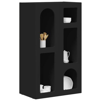 Sideboard Schwarz 59 x 35 x 100,5 cm Holzwerkstoff