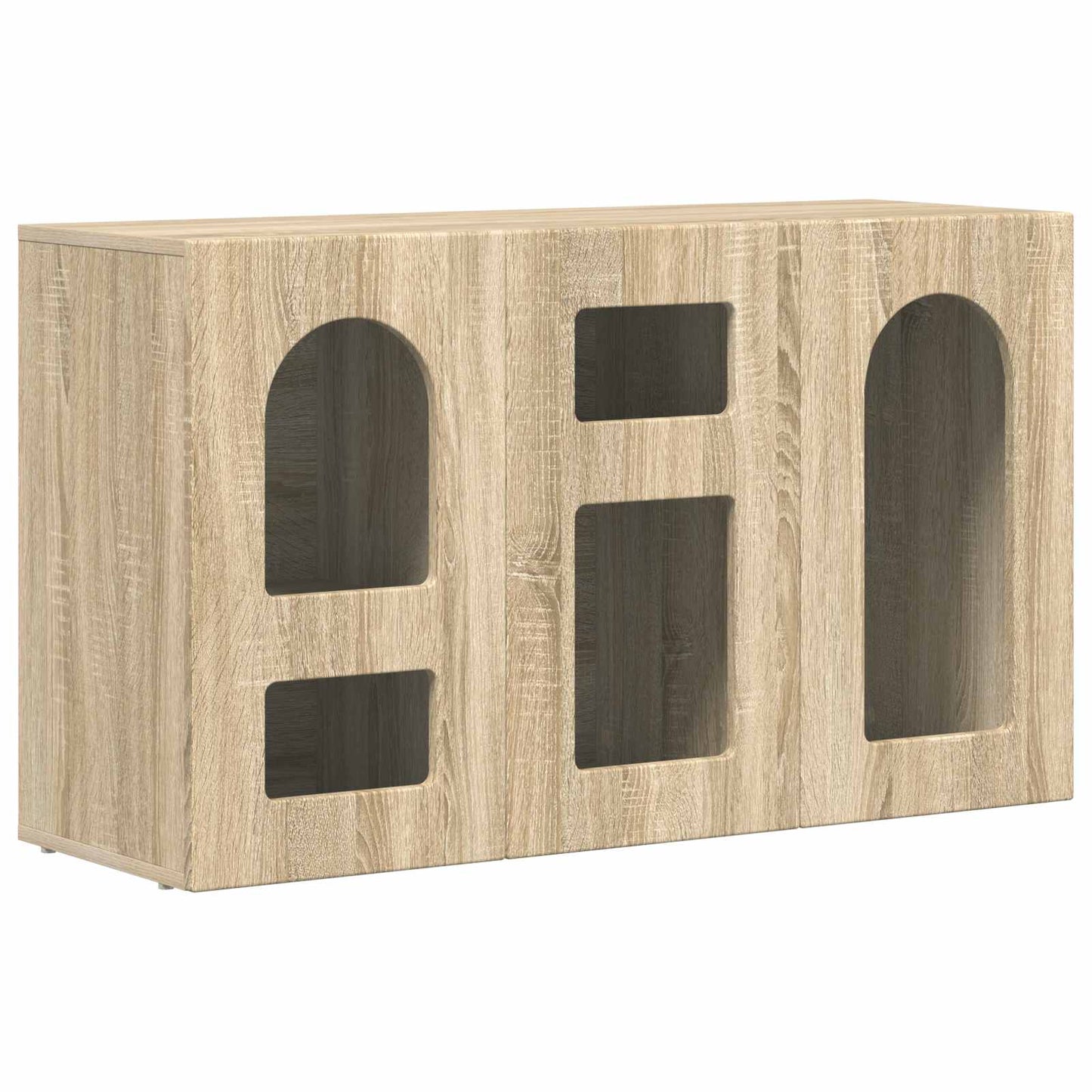 Sideboard Sonoma-Eiche 100 x 35 x 59 cm Holzwerkstoff