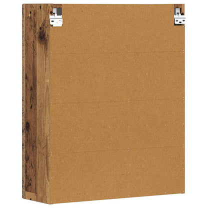 Hängeschrank mit Regal Altholz 59 x 20 x 71,5 cm Holzwerkstoff