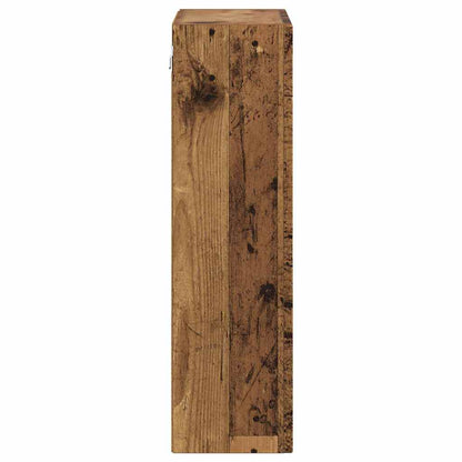 Hängeschrank mit Regal Altholz 59 x 20 x 71,5 cm Holzwerkstoff