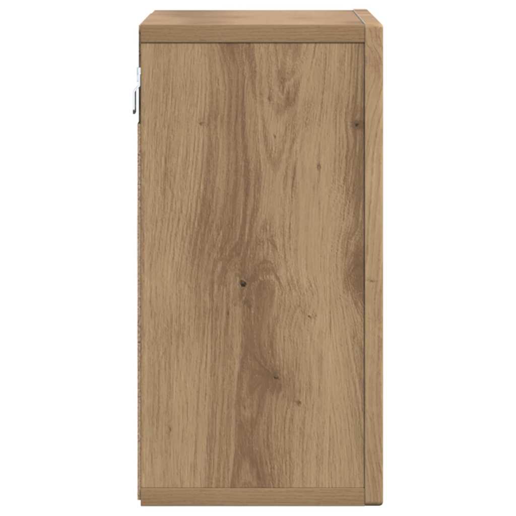 Hängeschrank Artisan-Eiche 60 x 20 x 40 cm Holzwerkstoff