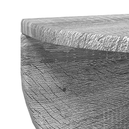 Wandregal Graues Sonoma 48 x 24 x 24 cm Holzwerkstoff