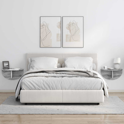 Wandregal Graues Sonoma 48 x 24 x 24 cm Holzwerkstoff