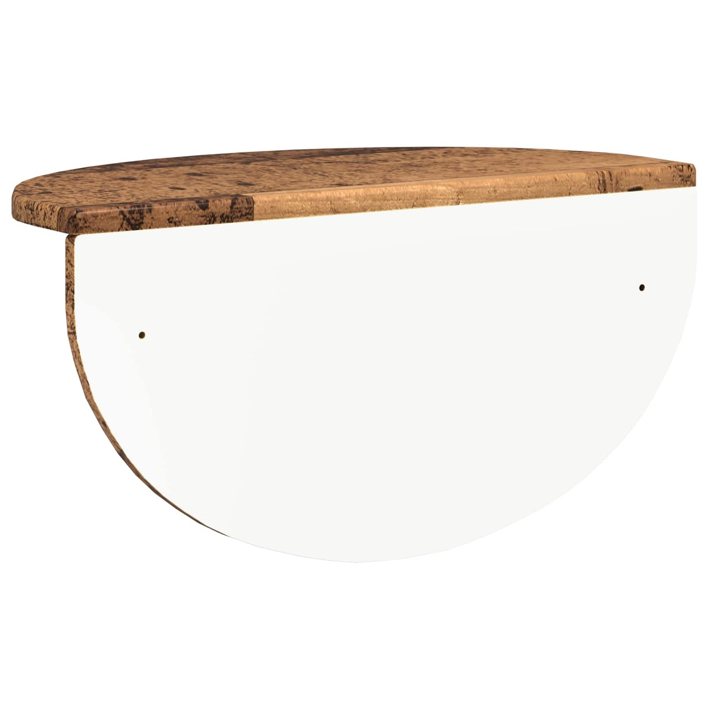 Wandregal 2 pcs Altholz 48 x 24 x 24 cm Holzwerkstoff