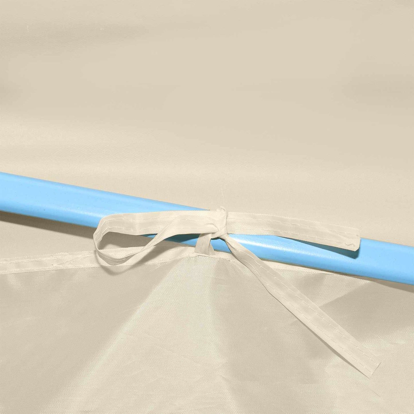 Party-Zelt Creme 200 x 200 x 315 cm Oxford-Stoff