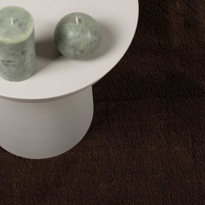 Bereichsteppiche HUARTE Braun 200 x 100 cm Polyester