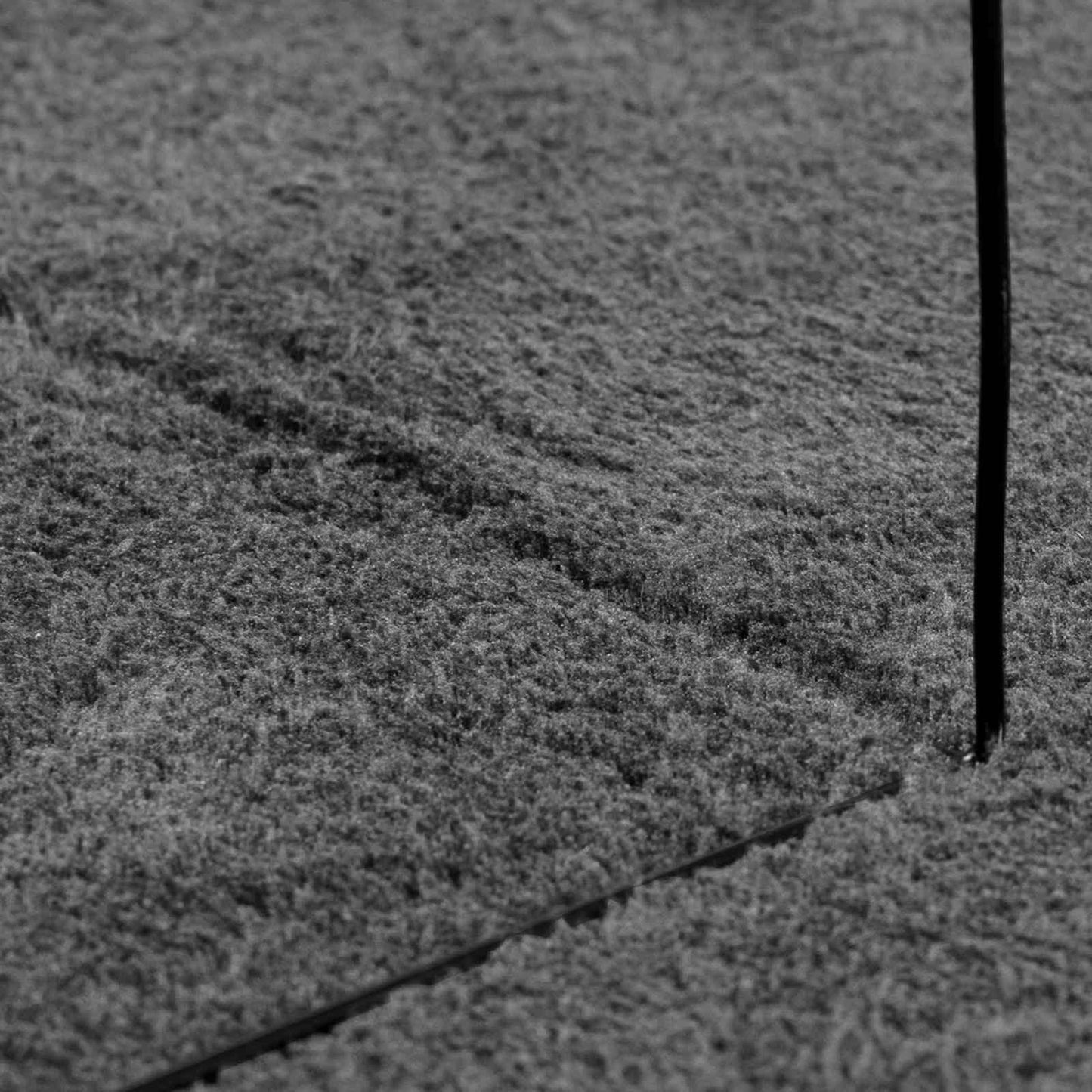 Bereichsteppiche HUARTE Anthrazit 400 x 80 cm Polyester