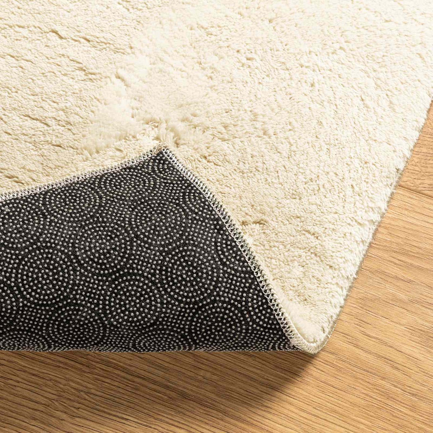 Bereichsteppiche Rechtwinklig HUARTE Creme 300 x 80 cm