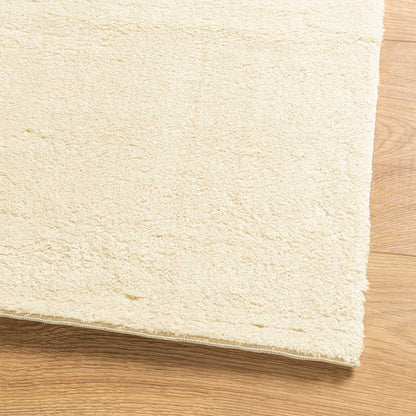 Bereichsteppiche Rechtwinklig HUARTE Creme 300 x 80 cm