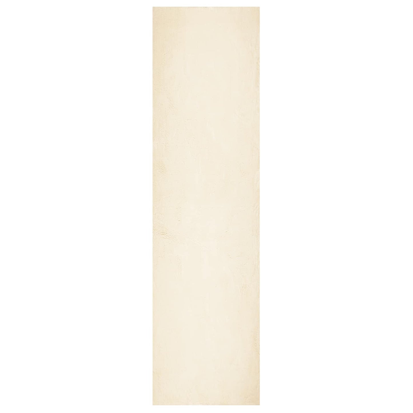 Bereichsteppiche Rechtwinklig HUARTE Creme 750 x 80 cm
